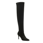 JESSICA SIMPSON Womens Almond Black Cushioned Abrine Pointed Toe Stiletto Zip-Up Dress Boots 5.5 M